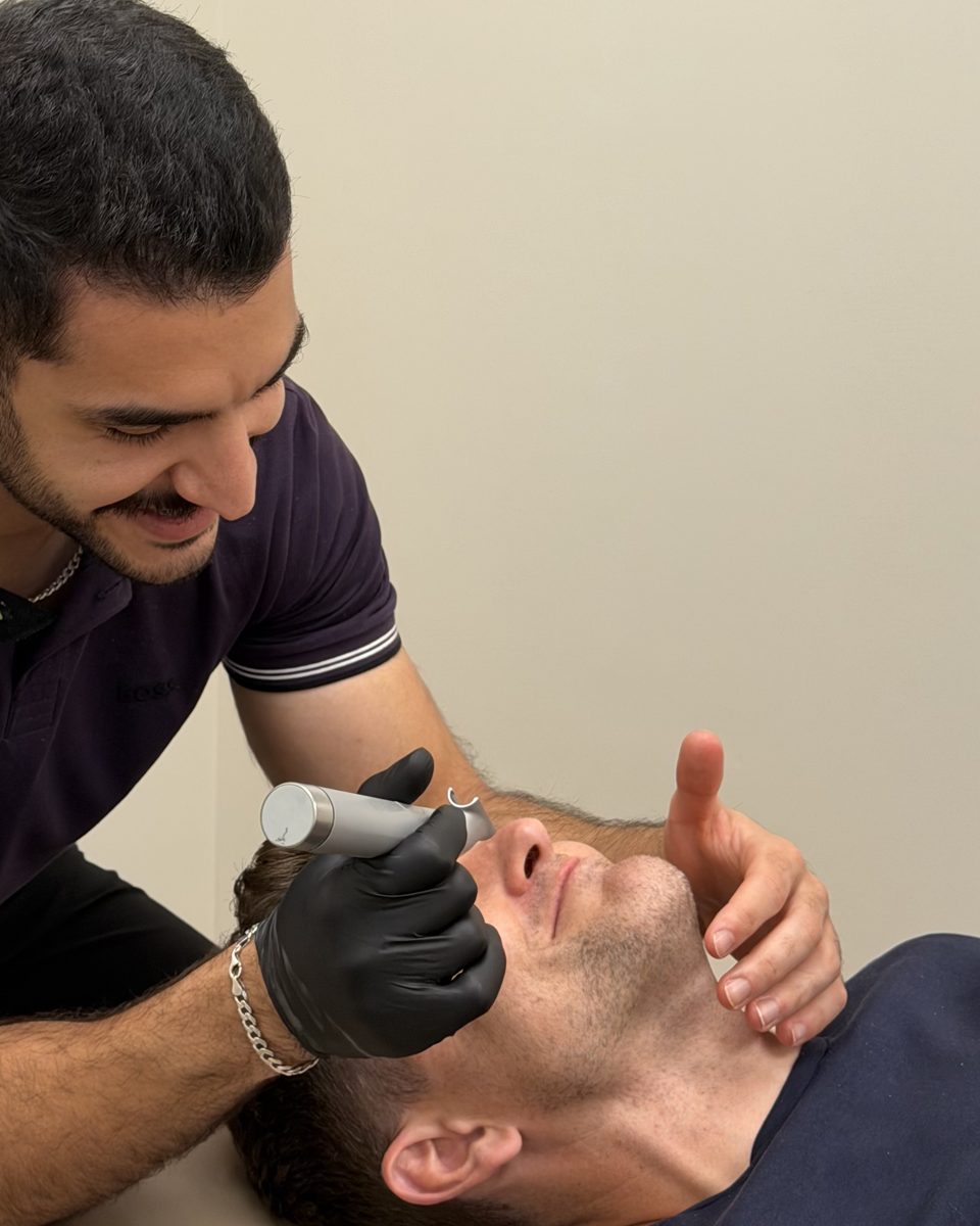 Microneedling with Dr. Parsa Rajabi in Vancouver